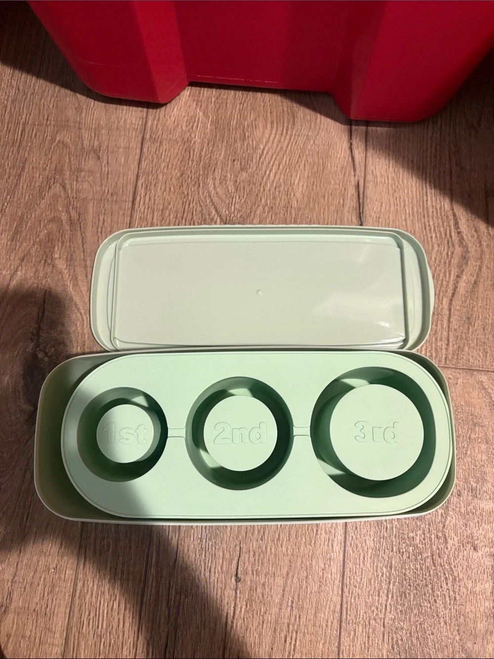 Portable Mint Green Electronics Organizer Case